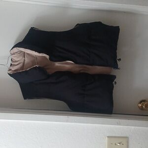 Black Women's Puffer Vest